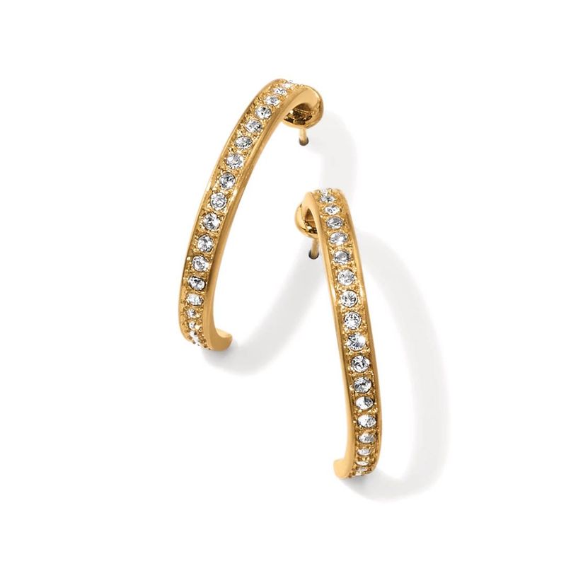 Meridian Zenith Gold Medium Hoops