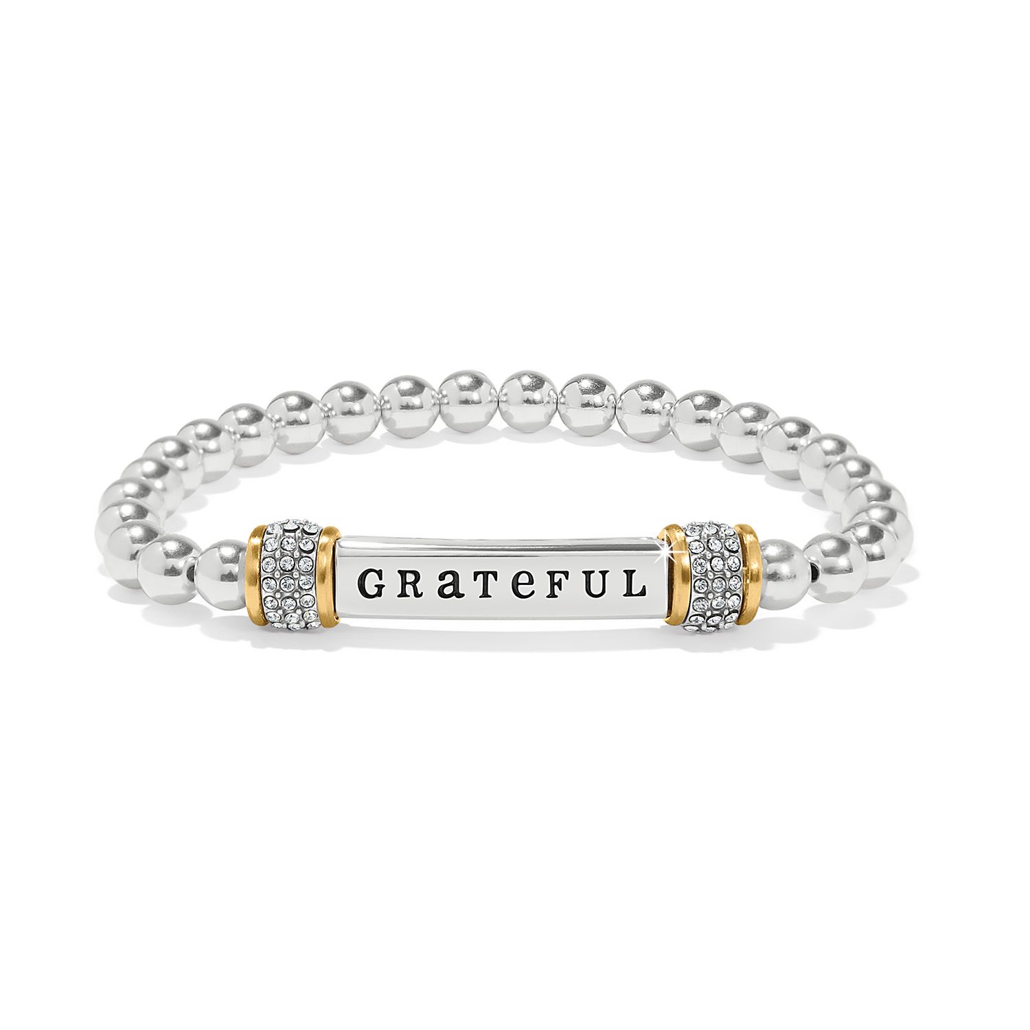 Meridian Grateful Two Tone Bracelet