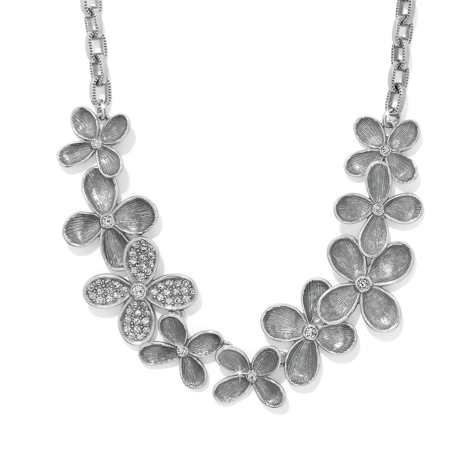 Everbloom Petal Pave Necklace