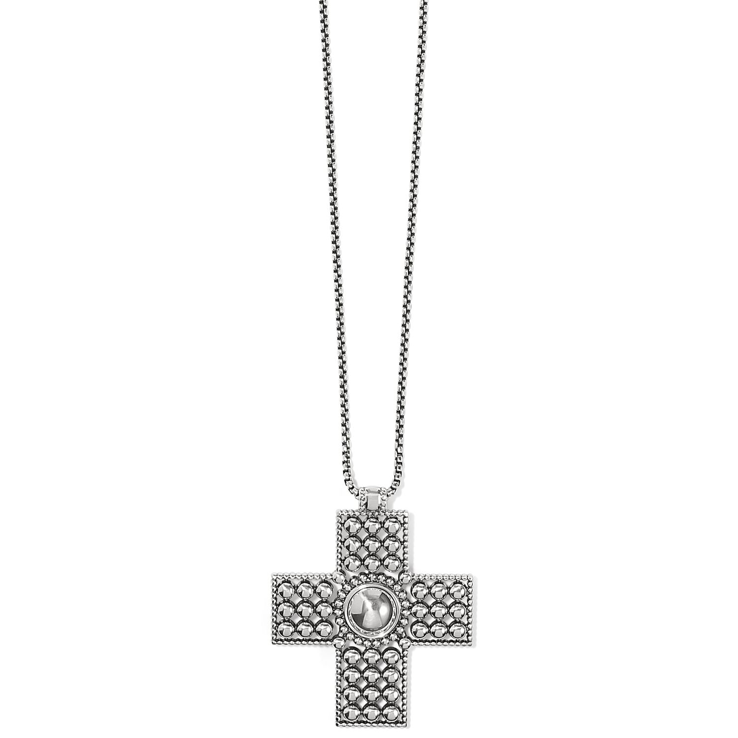 Pretty Tough Cross Necklace