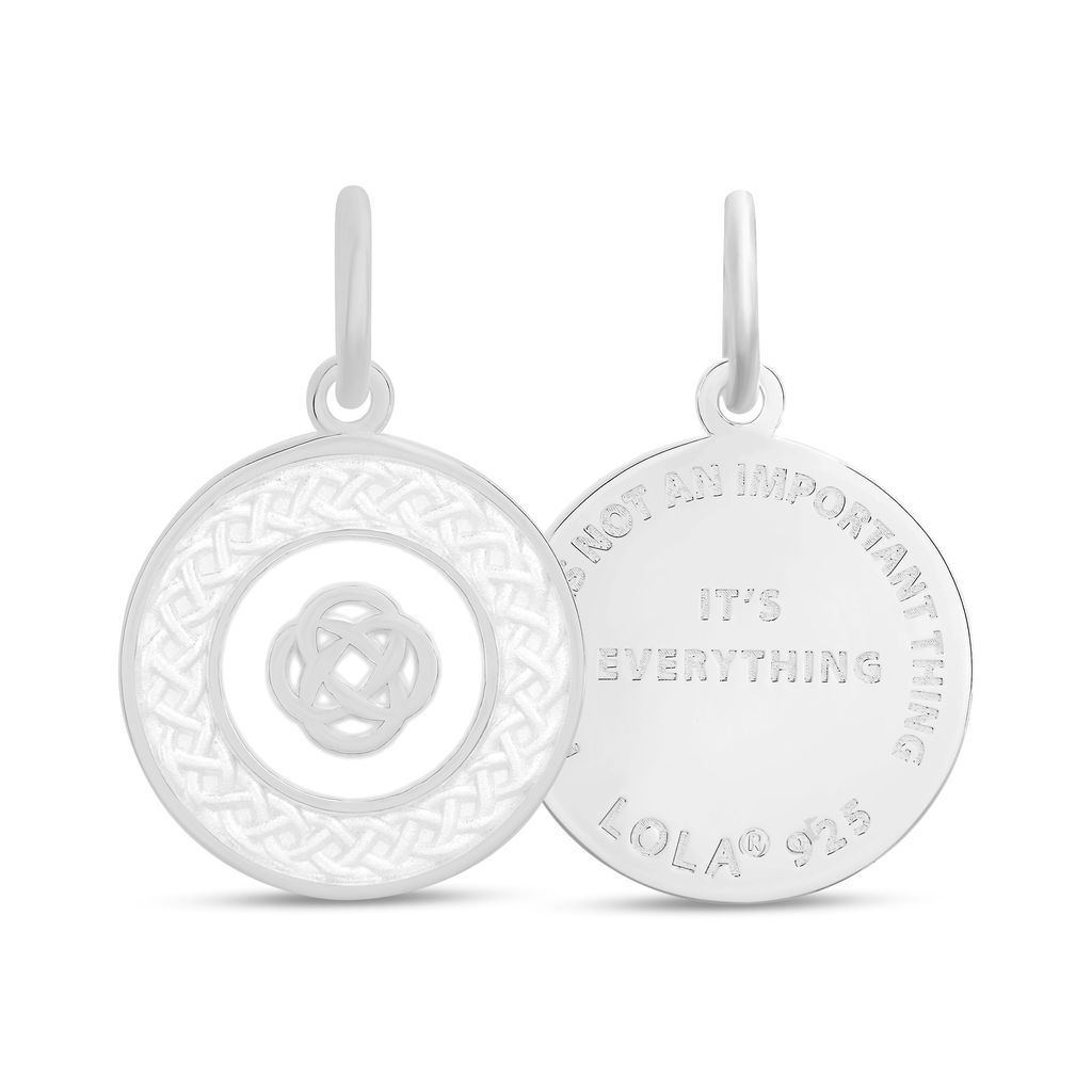 Family Knot Silver, Color: Alpine White, Size: 19mm