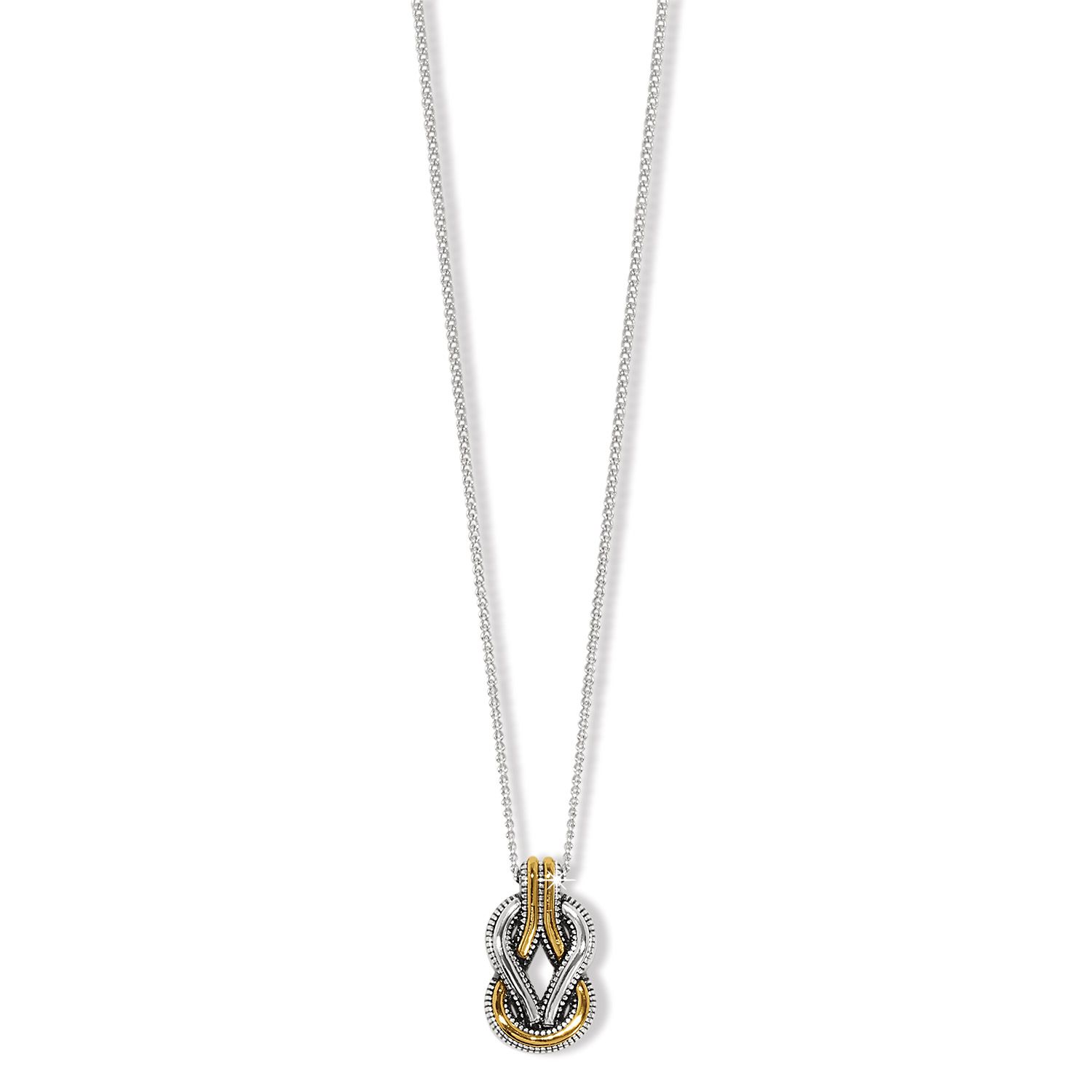 Interlok Harmony Two-Tone Petite Necklace
