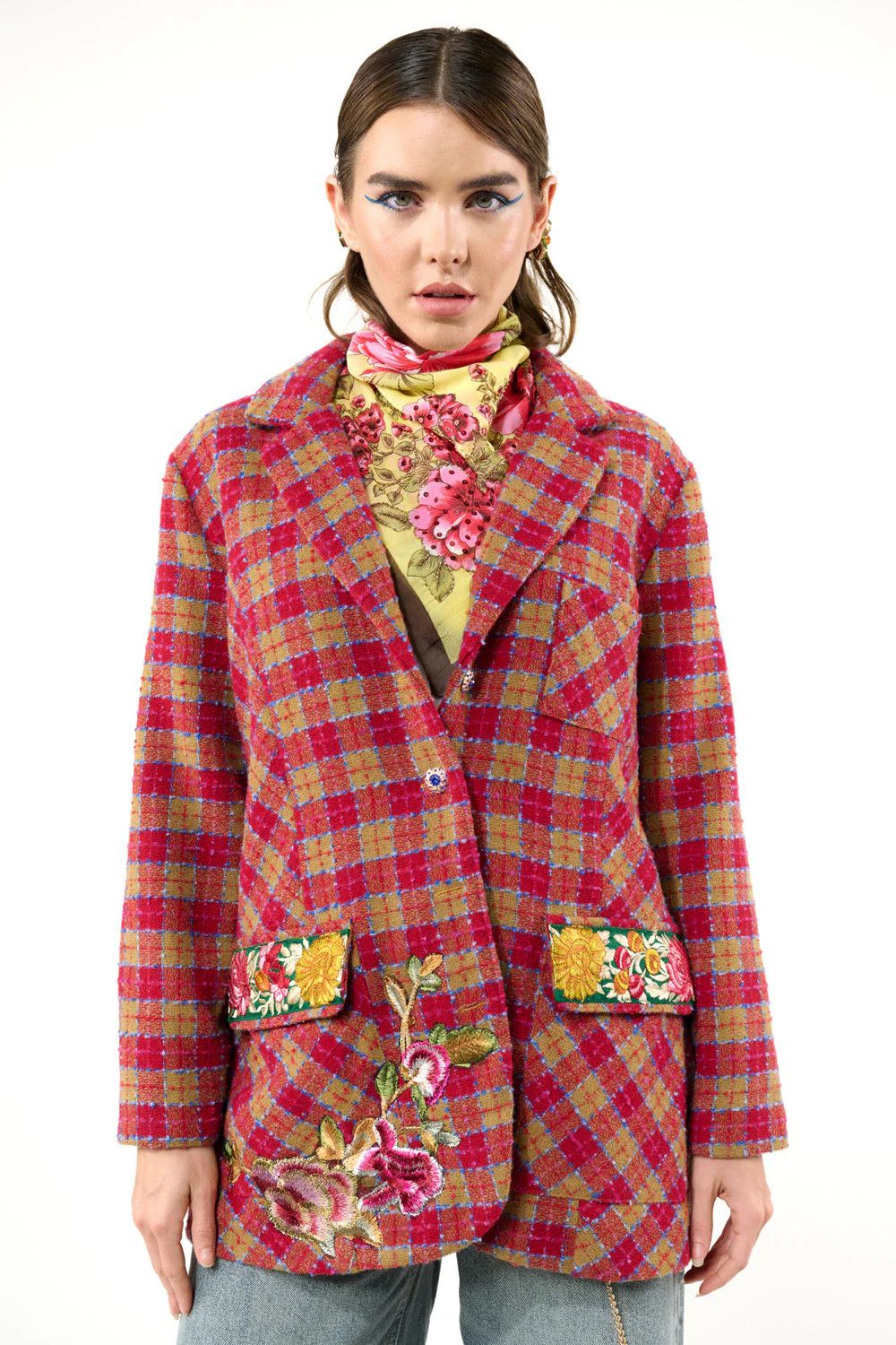 Coco Boucle Blazer, Size: Medium