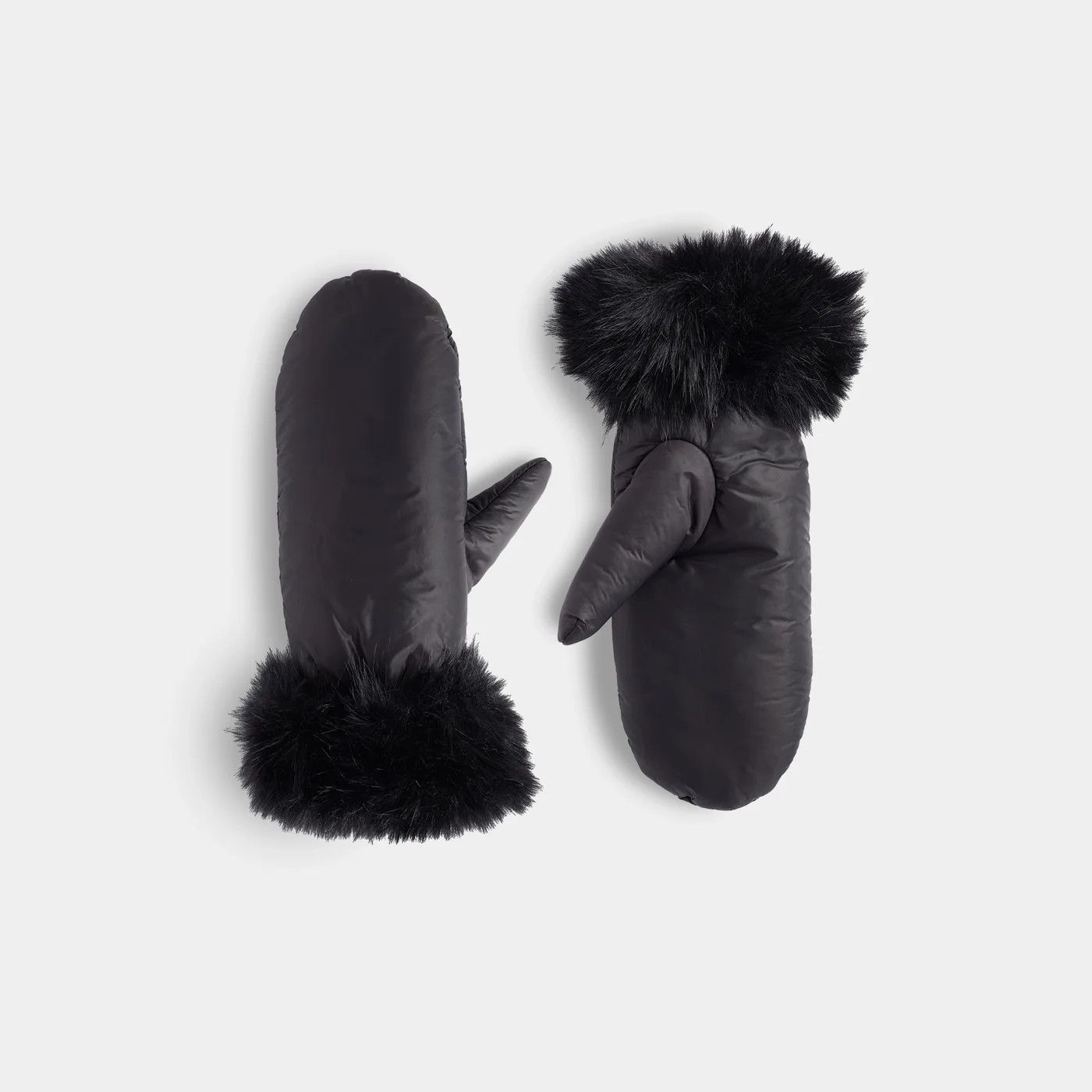 Below Zero Mitten, Color: Black