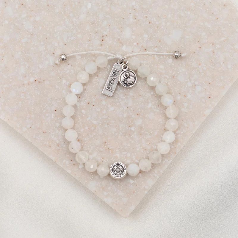 A Mothers Love Fertility Bracelet Silver Moonstone