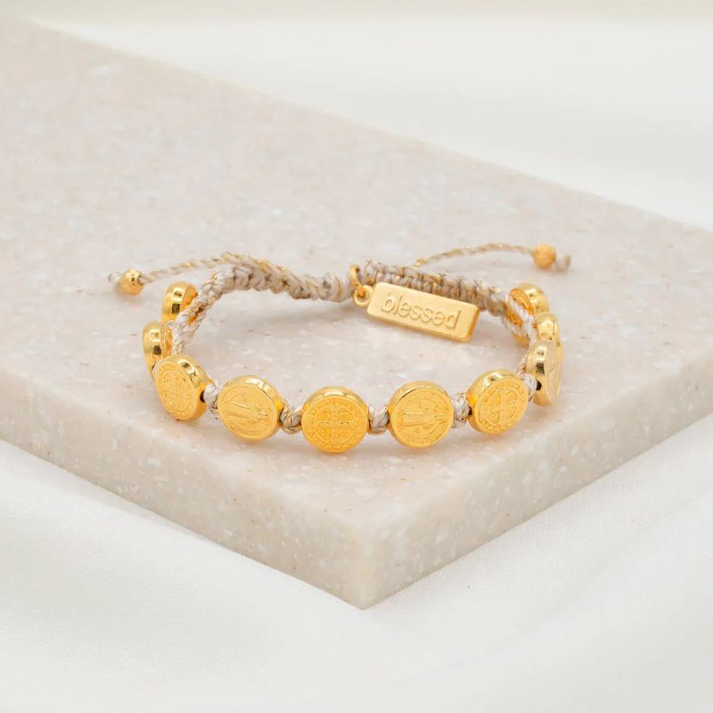 Blessing Bracelet Gold Metallic Gold