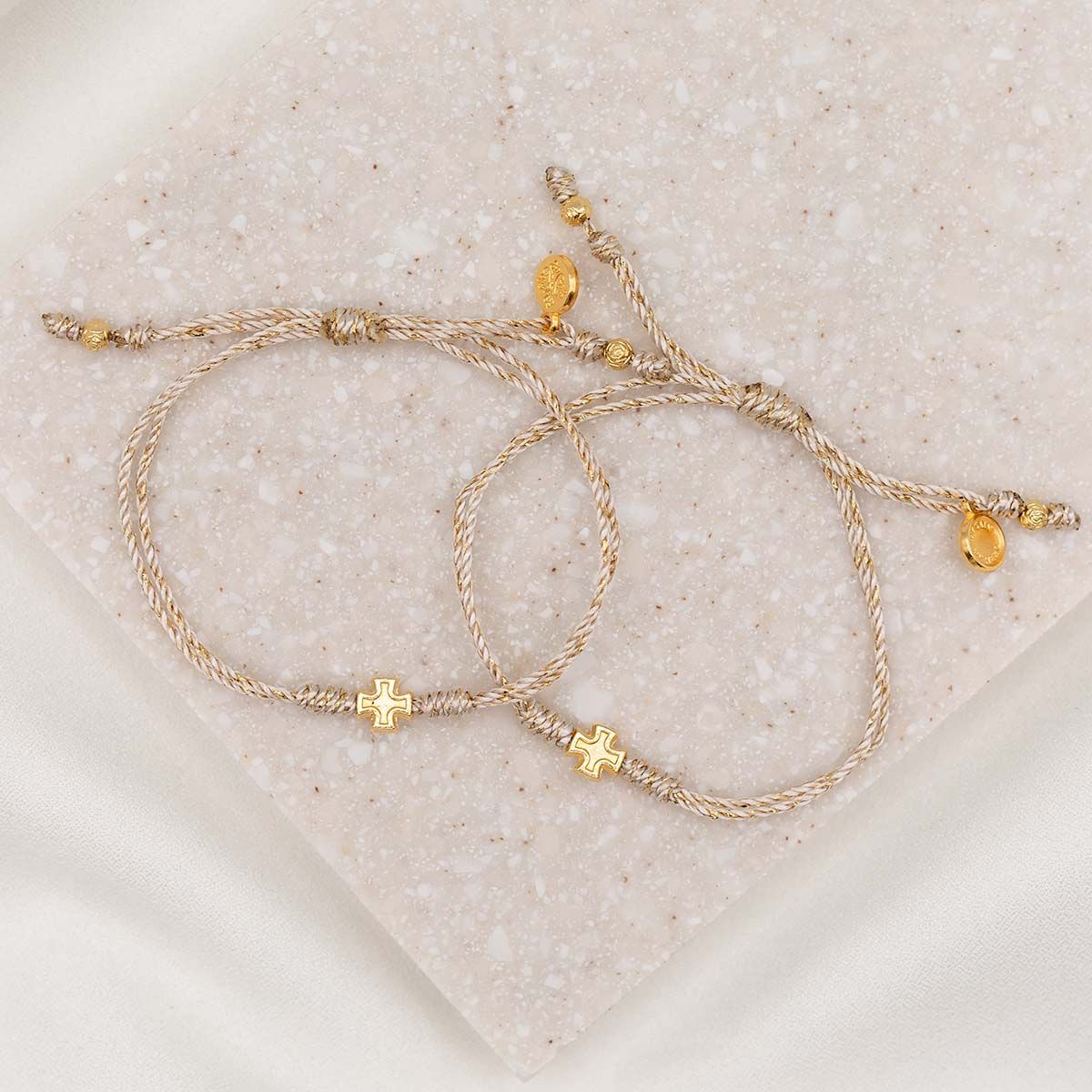 Prayer Partner Bracelet Metallic Gold/Gold