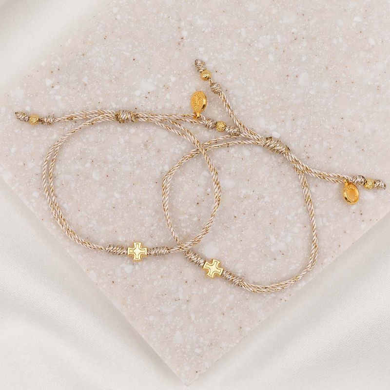 Prayer Partner Bracelet Metallic Gold/Gold
