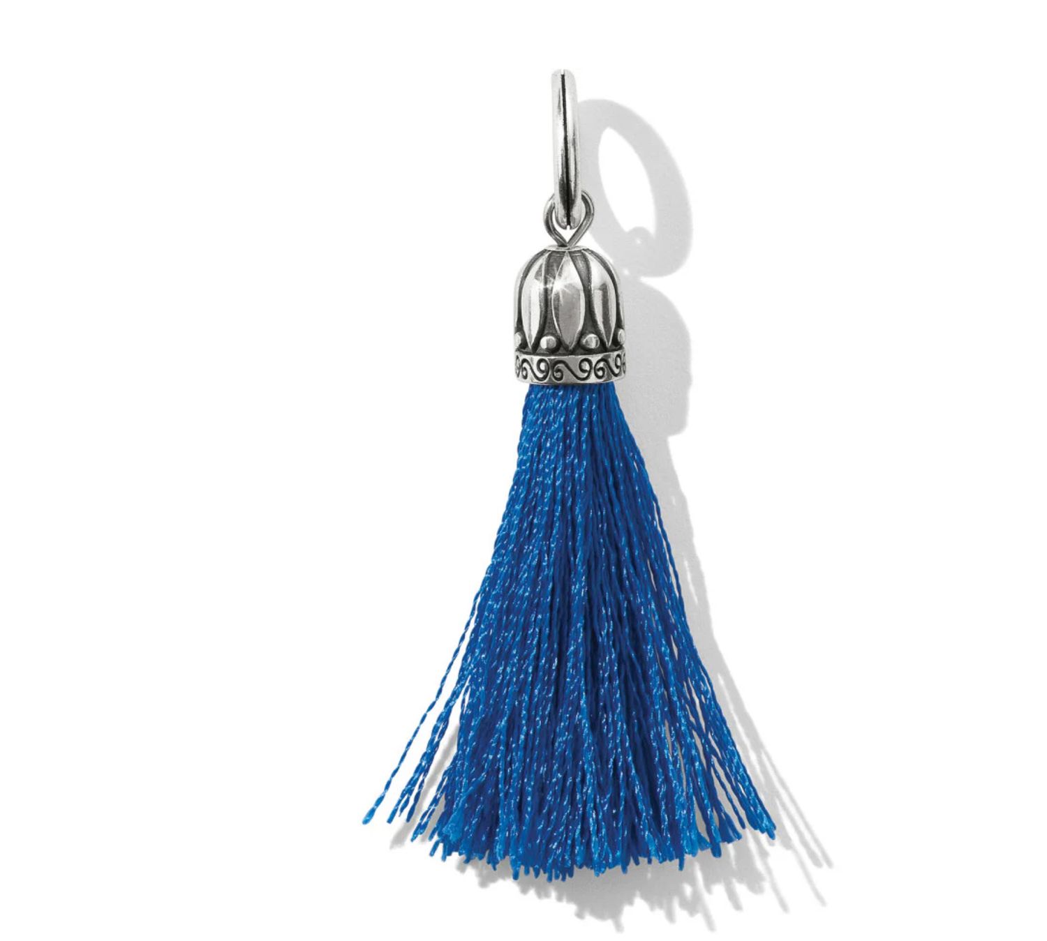 Tahlia Tassel Amulet Blue