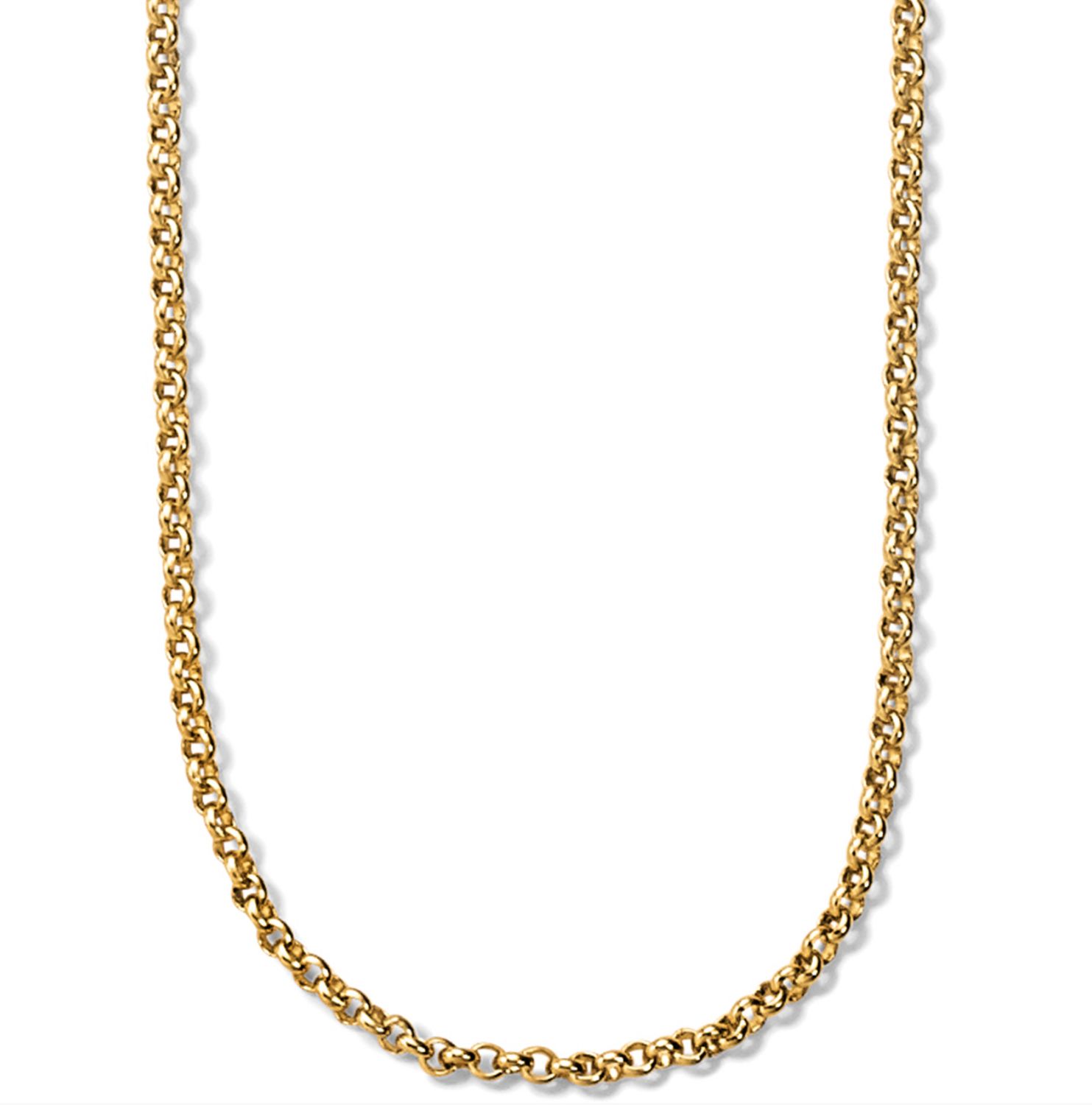 VIvi Delicate Petite Charm Necklace Gold