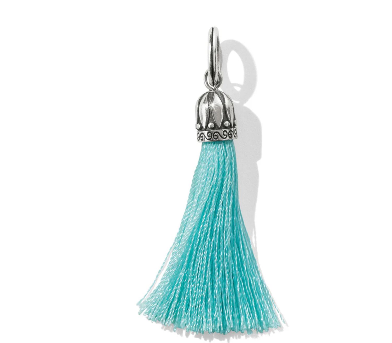 Tahlia Tassel Amulet Aqua