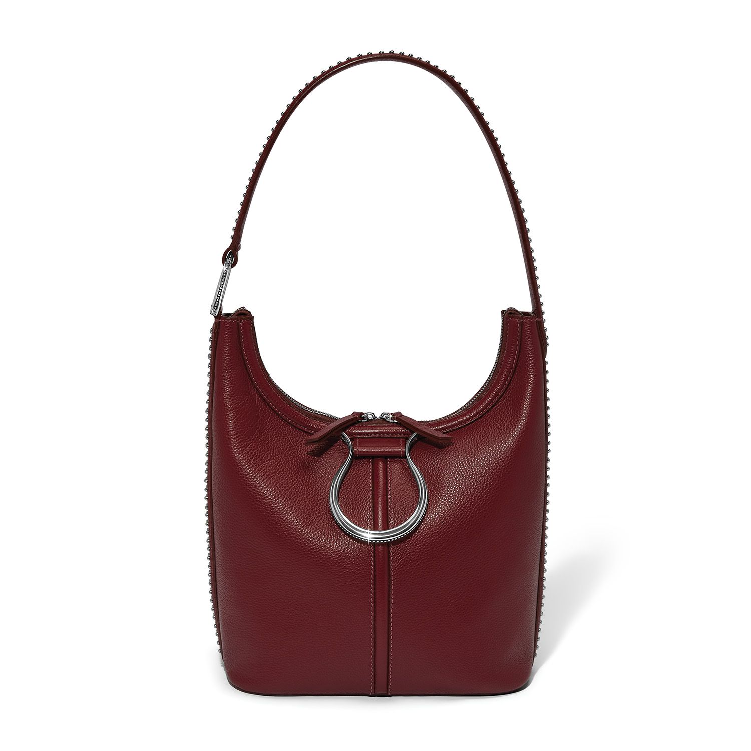 Wyatt Shoulder Bag-Garnet