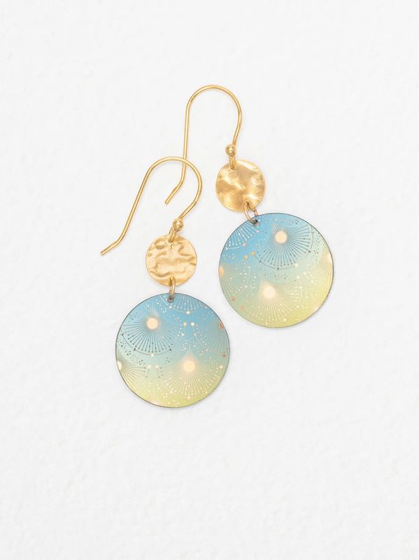 Danica Earrings: Celestial Sage