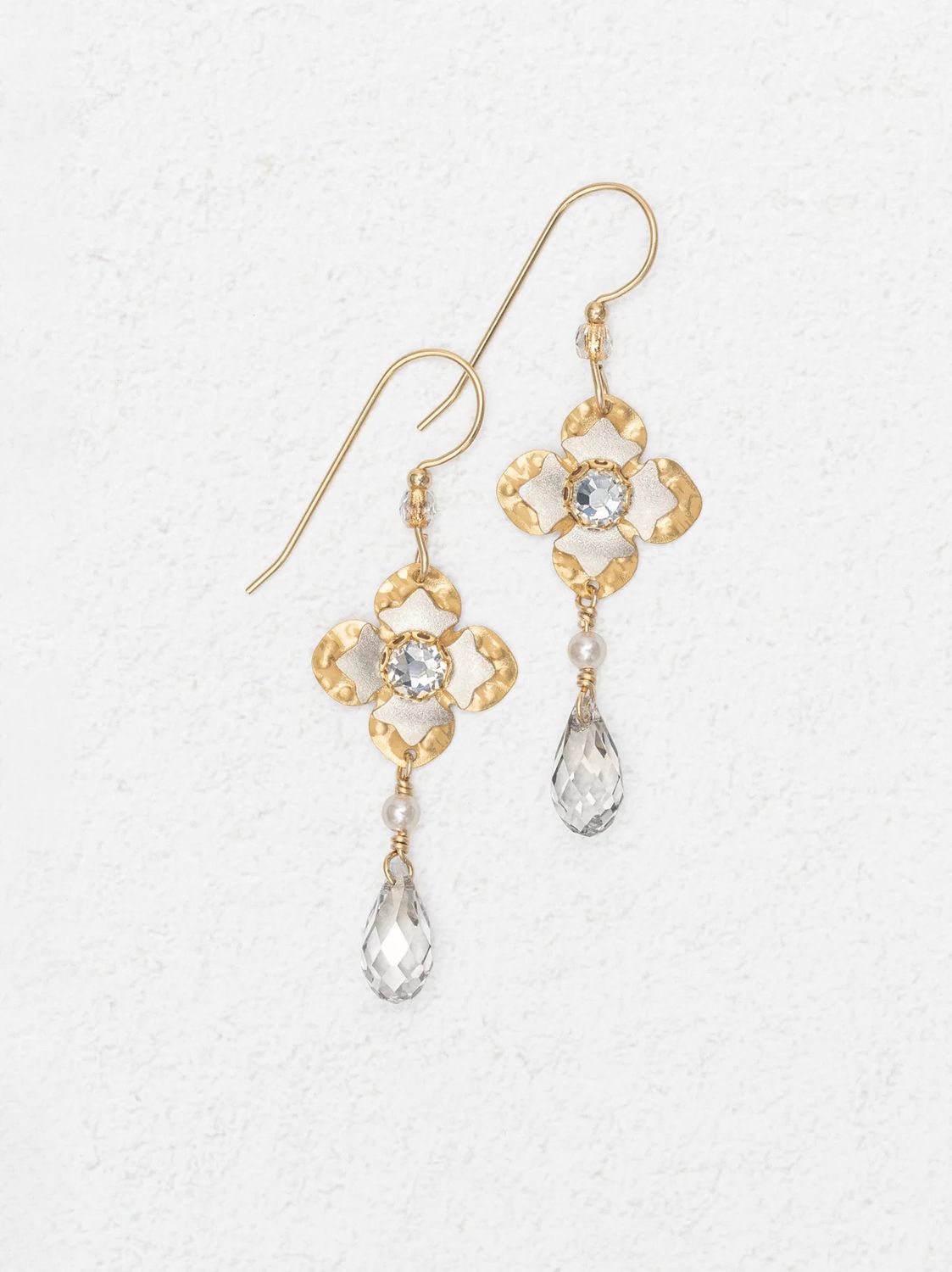 Octavia Earrings: Gold/Silver