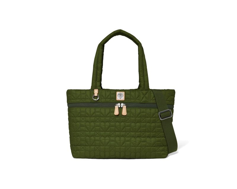 Army green Annabelle Medium Tote