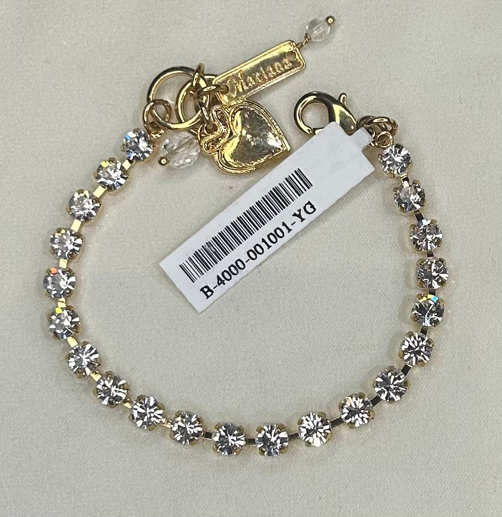 Petite Everyday Bead Bracelet-YG