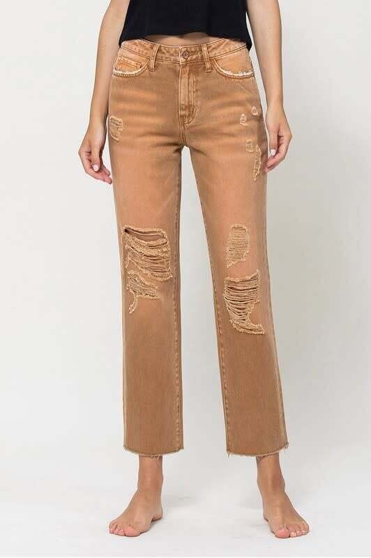 Coco Straight Cropped Jeans