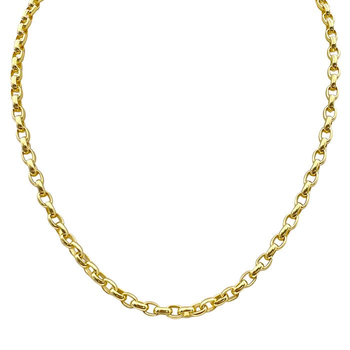 Signature Rolo, Color: Gold, Size: 4.0mm 18"