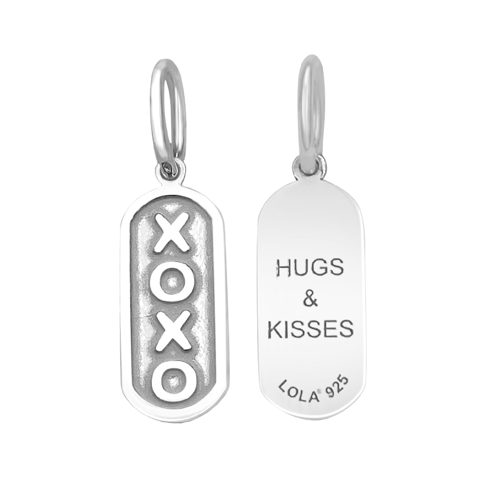 XOXO Tag, Color: Silver