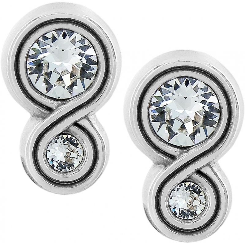Brighton Infinity Sparkle Post Earring