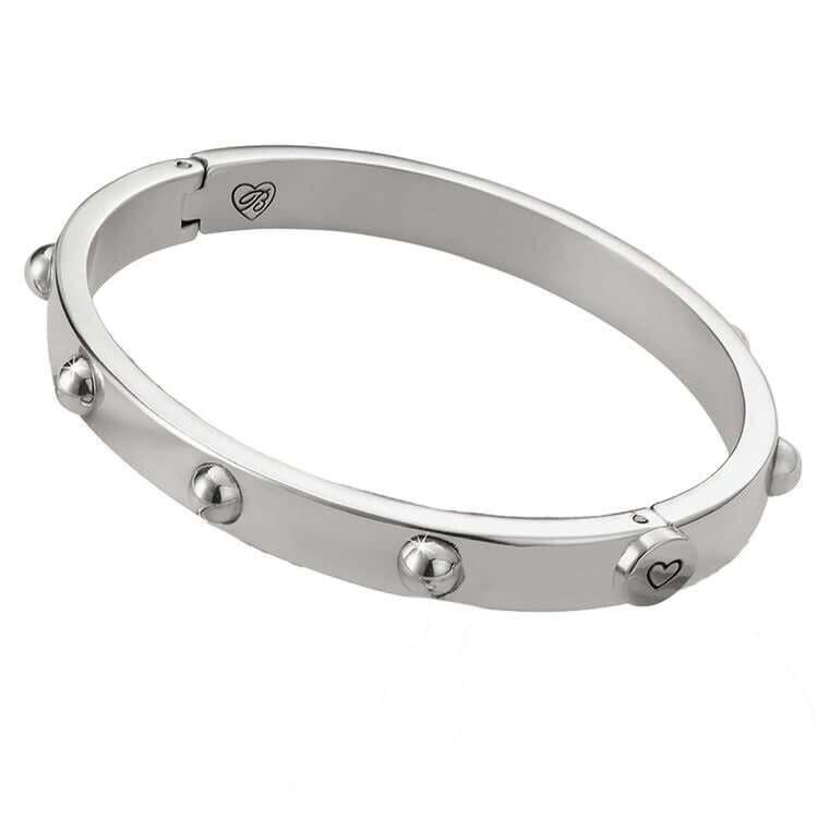 Pretty Tough Groove Hinged Bangle