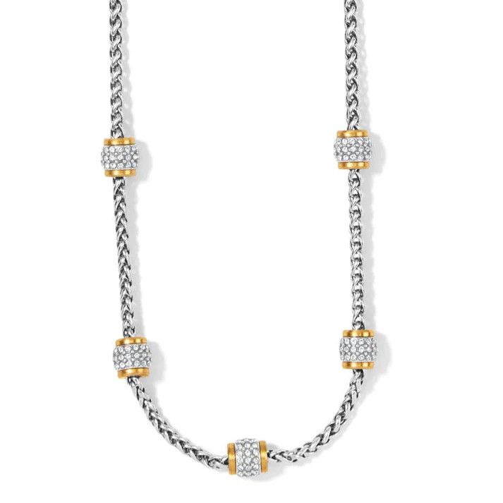 Meridian Petite Short Two Tone Necklace