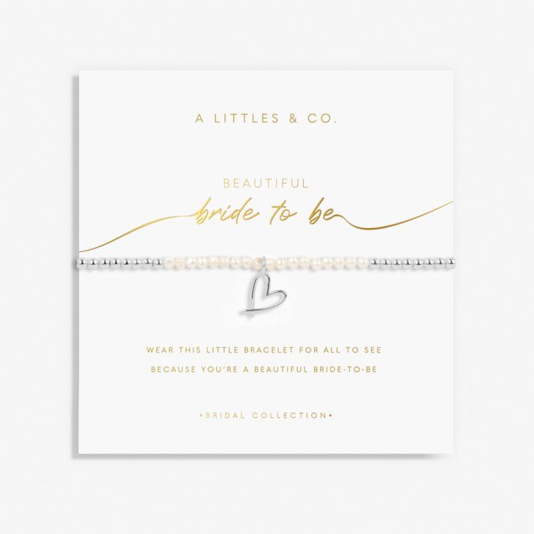 A Little Bride To Be Bracelet Silver