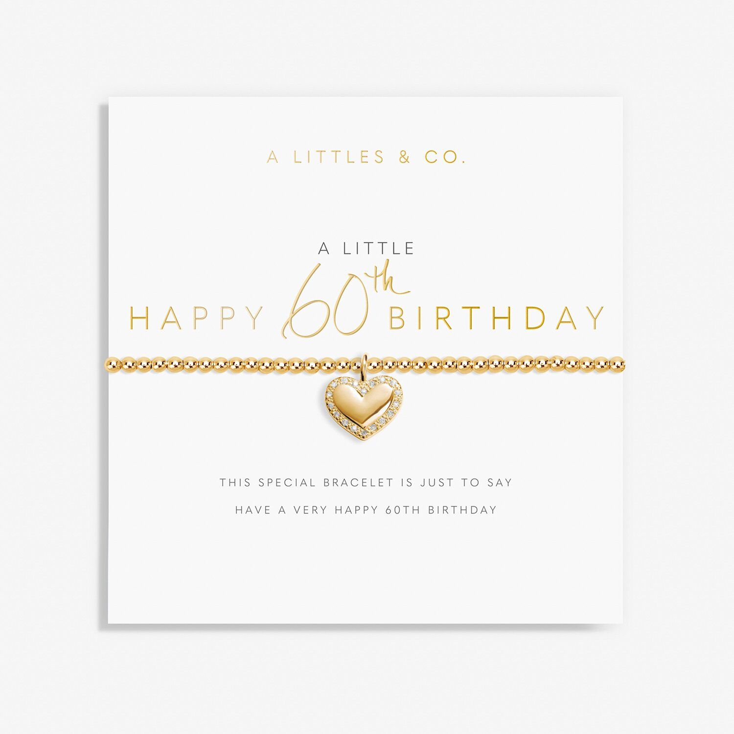 A Little Happiest 60th Bracelet