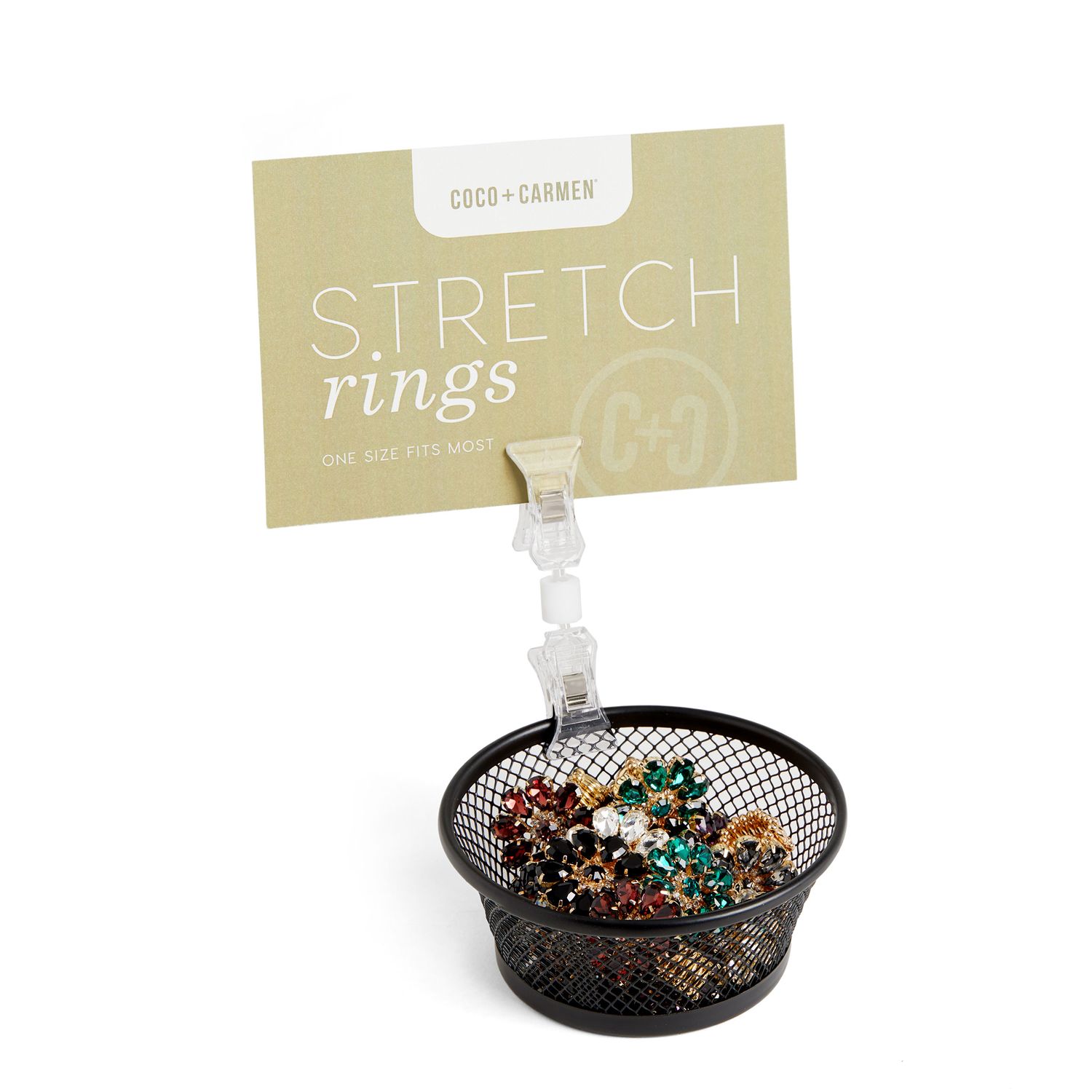 Lennox Ring Assortment, Color: Ruby