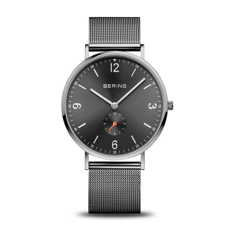 Grey Bering Classic Watch