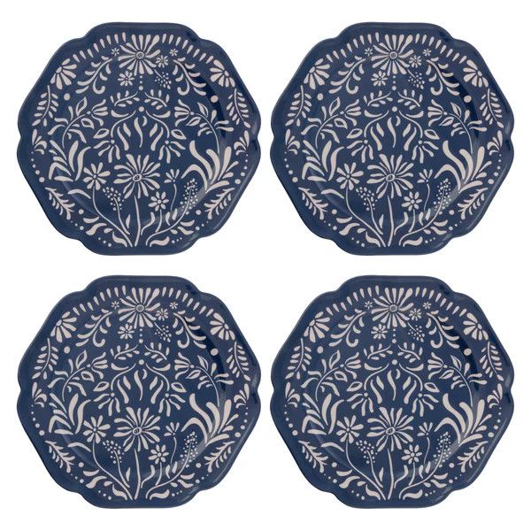 Melamine Dinner Plates Mykonos (4)