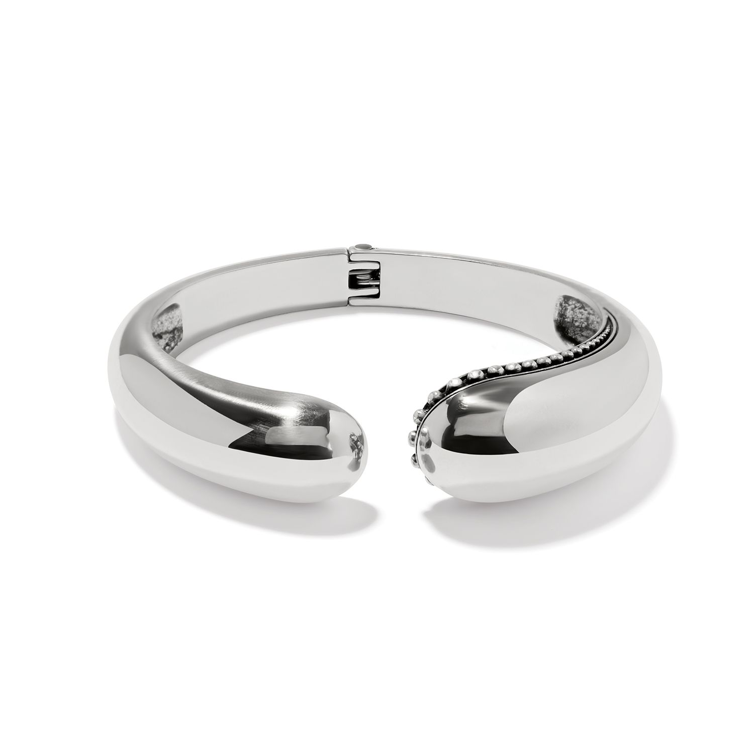Pretty Tough Droplet Hinge Bangle
