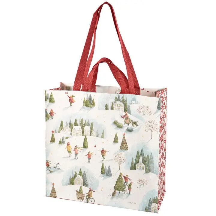 Market Tote - Winter Wonderland