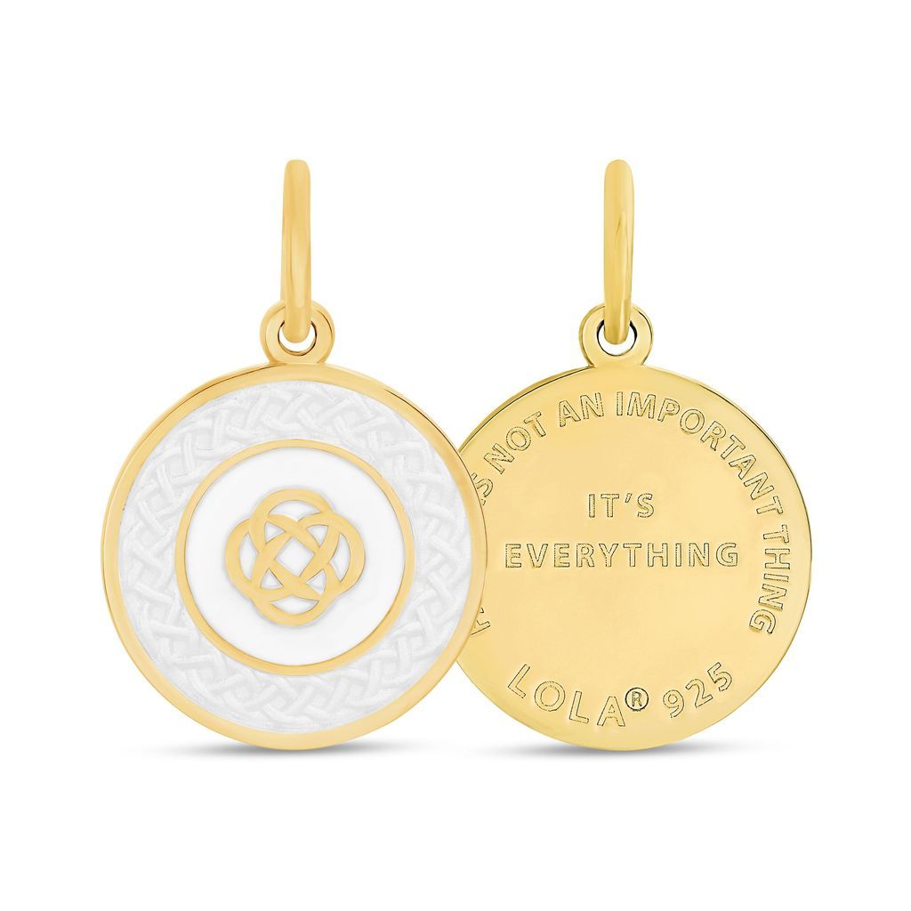 Family Knot All Gold, Color: Alpine White, Size: 19mm