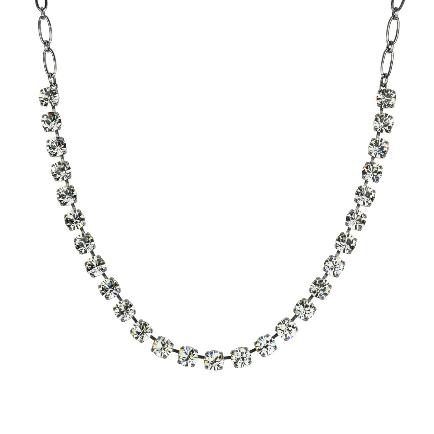 Everyday Mariana Necklace-Clear Silver