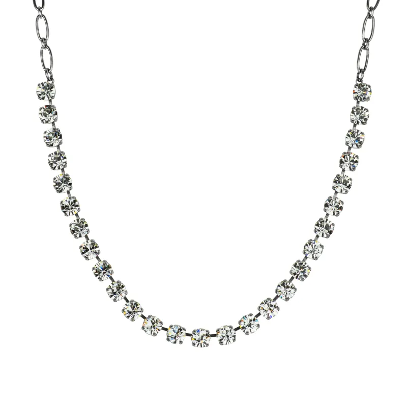Everyday Mariana Necklace-Clear Silver