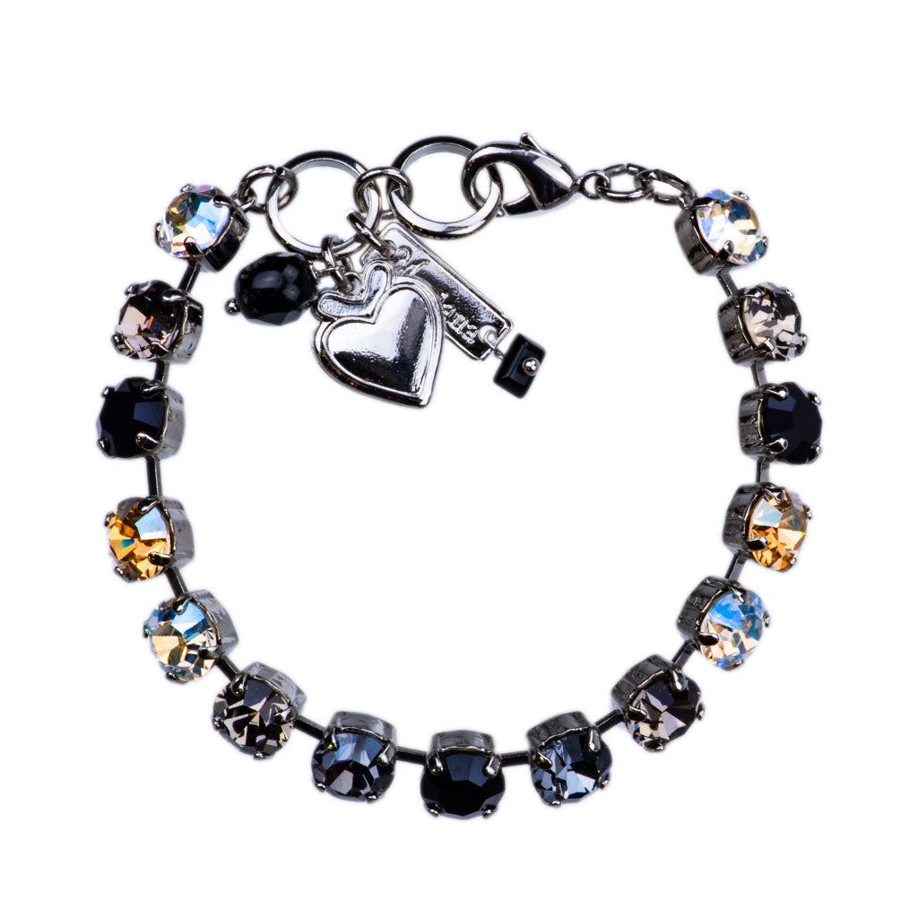 Black Grey White Crystal Bracelet in RO