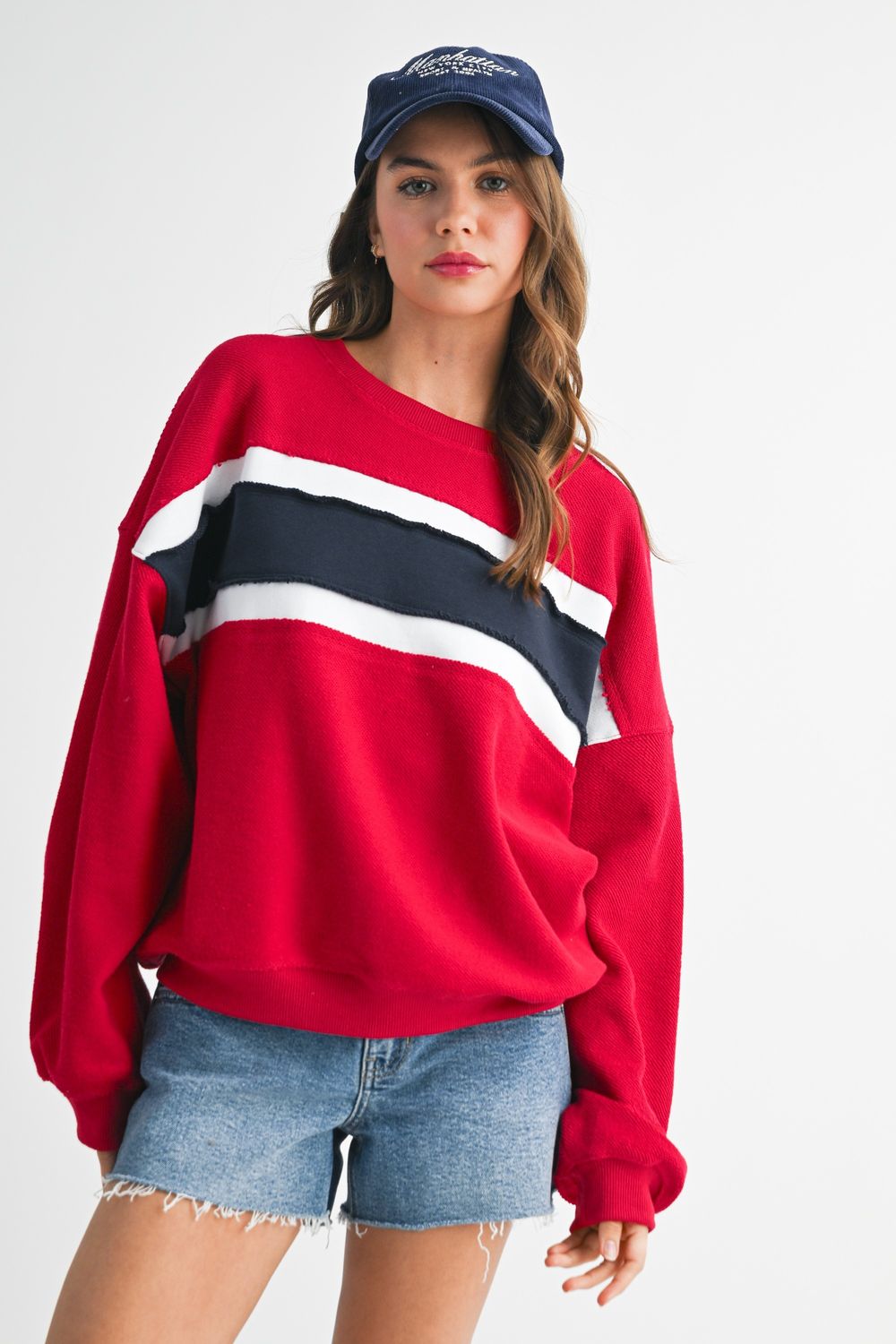  Winnie Sweatshirt- Red, Size: Small