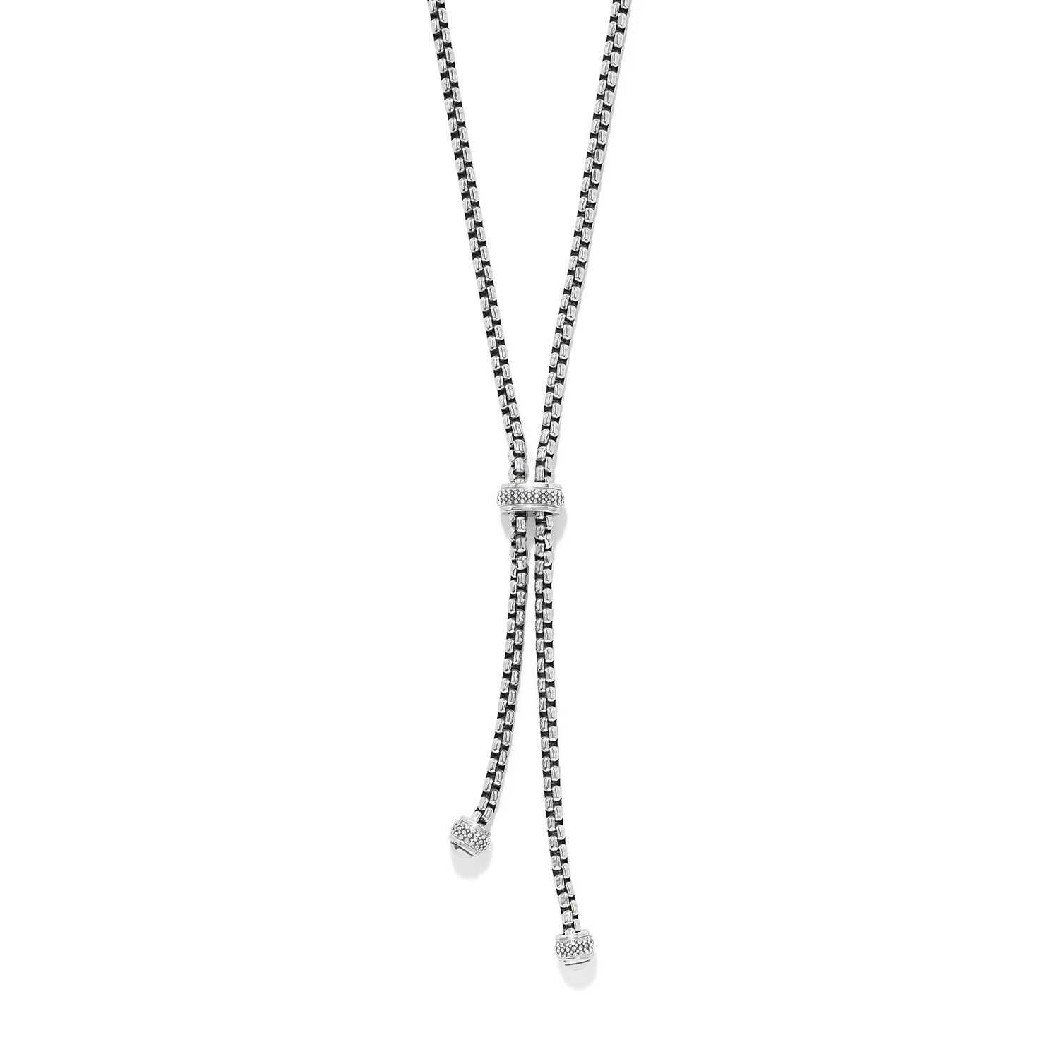 Meridian Solis Silver Y Necklace