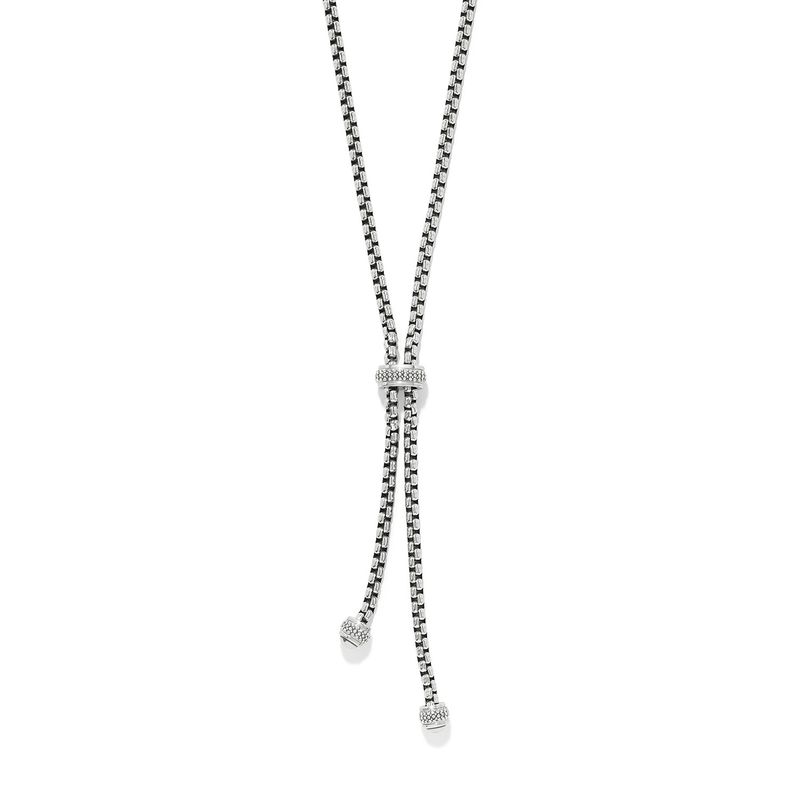 Meridian Solis Silver Y Necklace