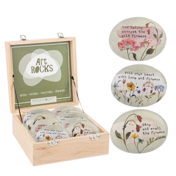 Art Stone Flowers Resin