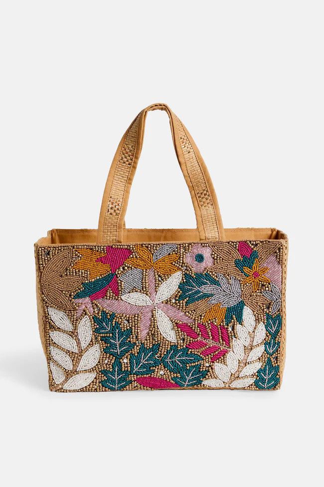 Lilisoa Beaded Mini Tote Bag