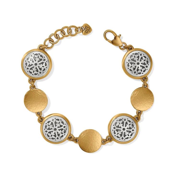 Ferrara Two Tone Luce Link Bracelet
