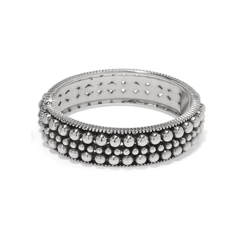 Pretty Tough Pierced Hinged Bangle