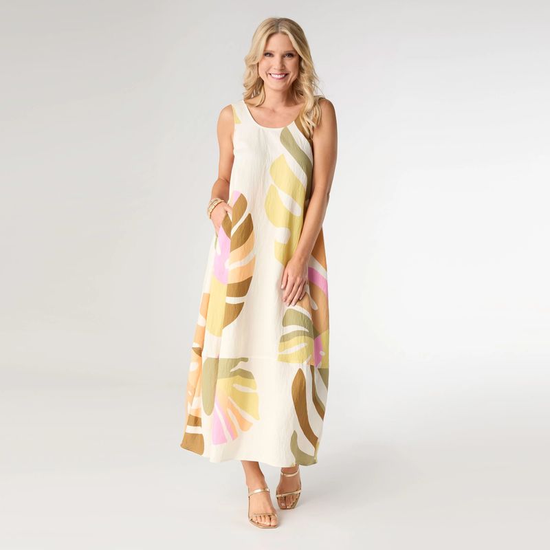 Nola Relaxed Tank Dress with Side Pockets