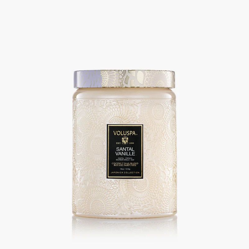 Santal Vanille 18 oz Large Jar Candle