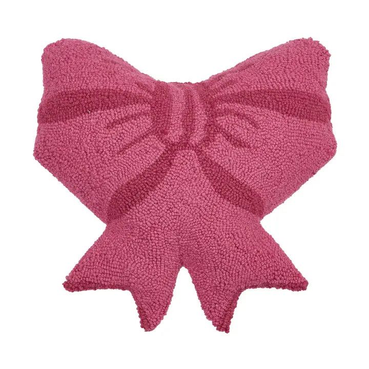 Pink Bow Pillow