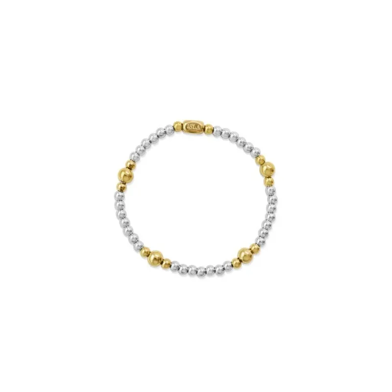 Trio Bubble Two tone Bracelet