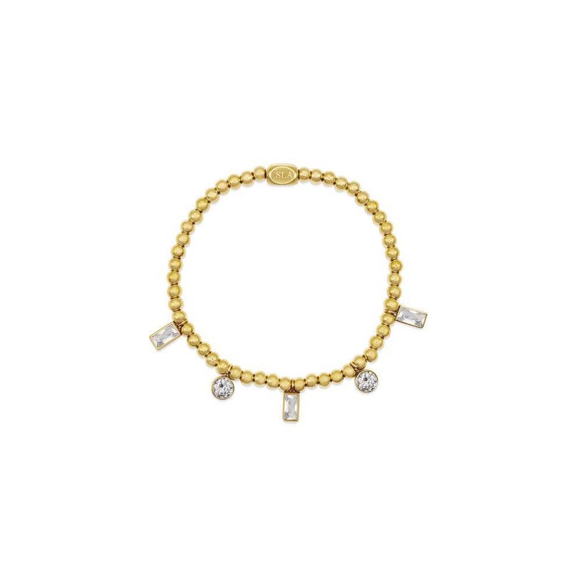 Anacapri Clear CZ Stretch Bracelet