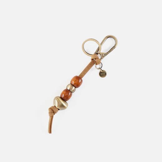 Heart Bead Fob Whiskey